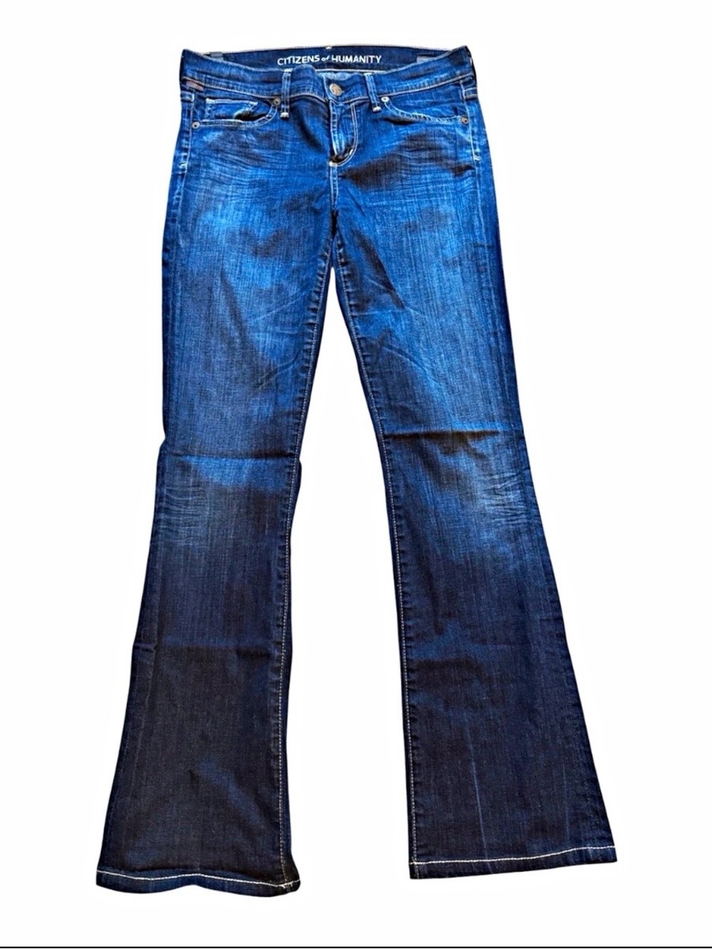 Citizens Of Humanity Dark Blue Flare Jeans